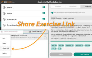 Share exercise link